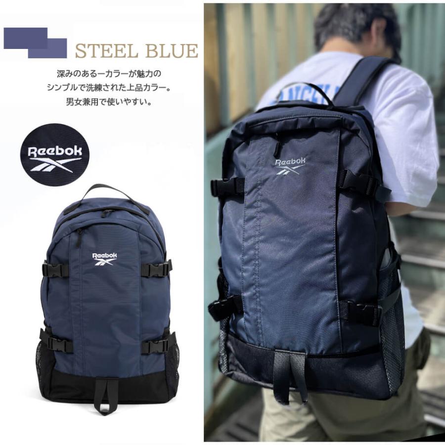 【ノベルティ付】Reebok リーボック リュック メンズ レディース リュックサック 通学 大容量 25L A4 軽量 2層式 PC収納 耐久素材 arb1106 arb1135 karlas｜outfit-style｜13