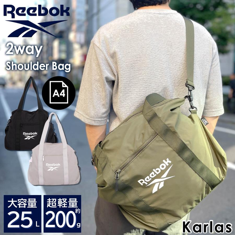 Reebok リーボック トートバッグ メンズ レディース 2WAY Reebok リーボック トートバッグ メンズ レディース 2WAY
