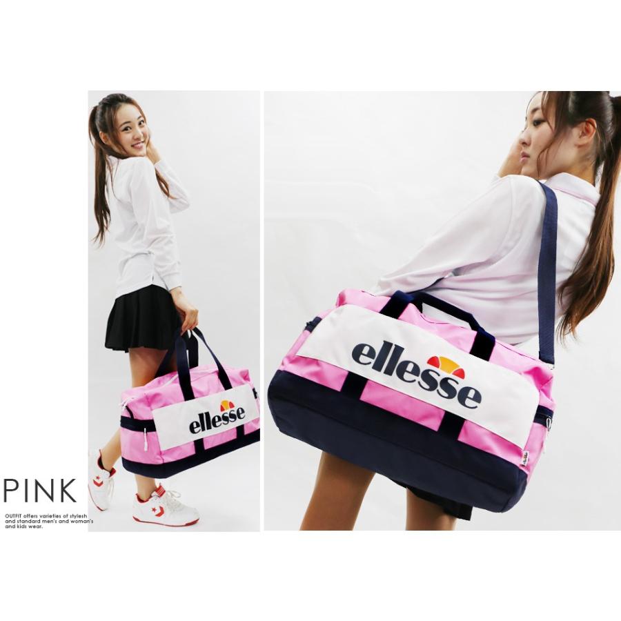 エレッセ ボストンバッグ ellesse レディース 女子 大容量 テニス 2WAY ショルダーバッグ ブランド 旅行｜outfit-style｜15