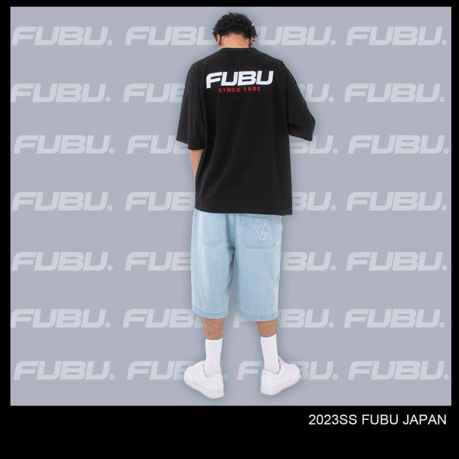 FUBU フブ ハーフパンツ メンズ レディース デニム ショート FUBU フブ ハーフパンツ メンズ レディース デニム ショート