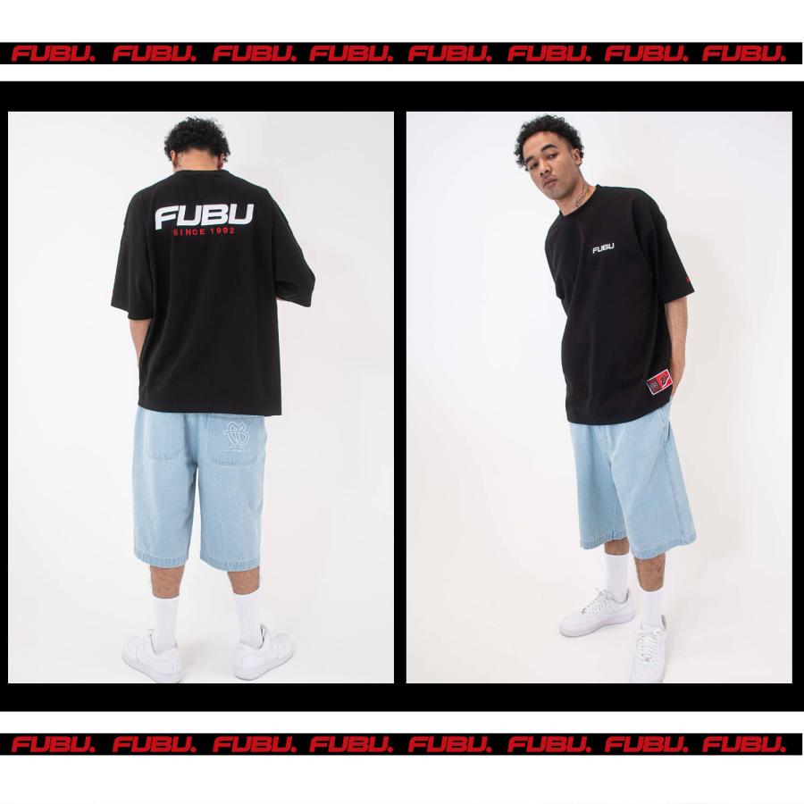 FUBU フブ ハーフパンツ メンズ レディース デニム ショート FUBU フブ ハーフパンツ メンズ レディース デニム ショート