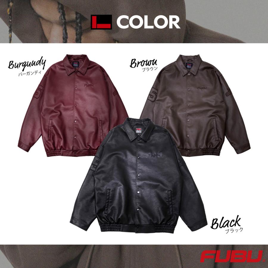FUBU フブ ジャケット メンズ レディース 長袖 レザージャケット FUBU フブ ジャケット メンズ レディース 長袖 レザージャケット
