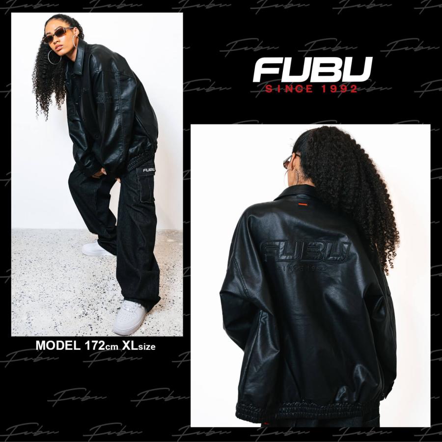 FUBU フブ ジャケット メンズ レディース 長袖 レザージャケット FUBU フブ ジャケット メンズ レディース 長袖 レザージャケット