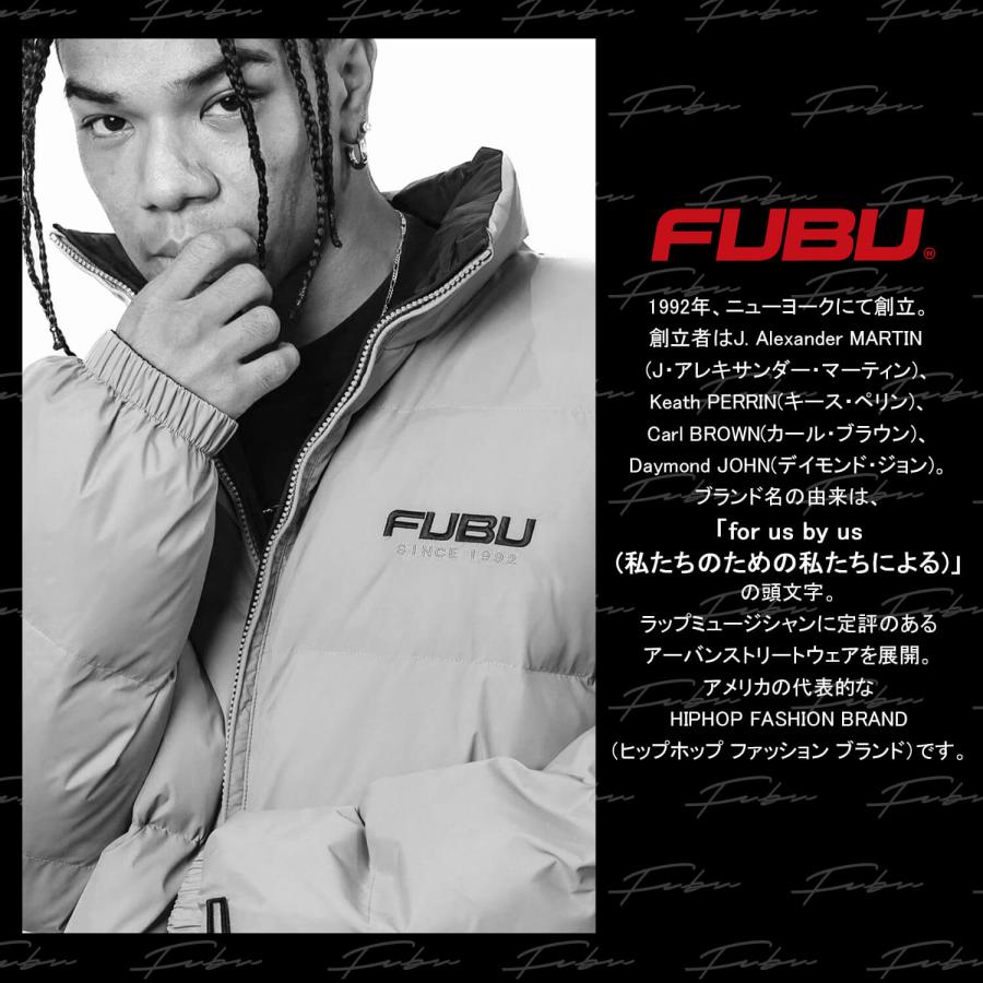 FUBU フブ 中綿ジャケット リバーシブル メンズ レディース 長袖 FUBU フブ 中綿ジャケット リバーシブル メンズ レディース 長袖