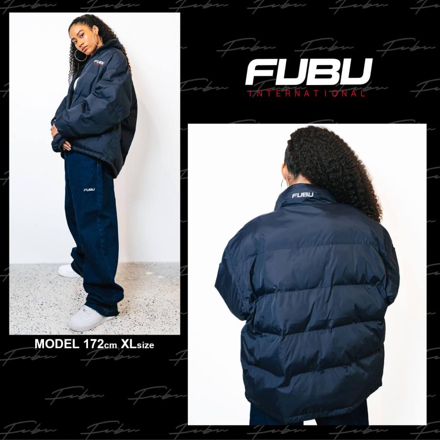 FUBU フブ 中綿ジャケット リバーシブル メンズ レディース 長袖 FUBU フブ 中綿ジャケット リバーシブル メンズ レディース 長袖