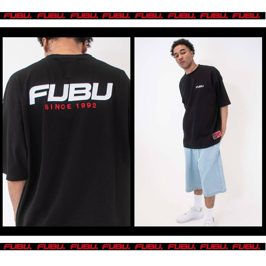 FUBU フブ Tシャツ 半袖 メンズ レディース 綿 クルーネック 無地 春 夏 プリント ロゴ アメカジ  2023ss｜outfit-style｜09