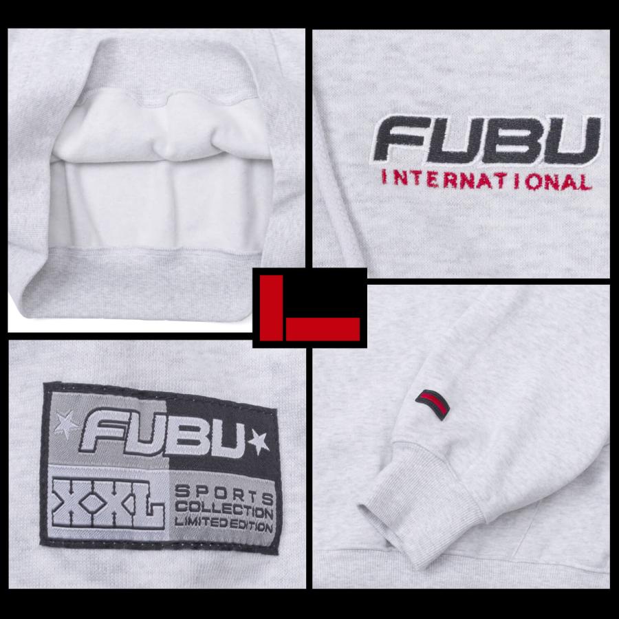 FUBU フブ パーカー メンズ レディース 長袖 スウェット フーディー 