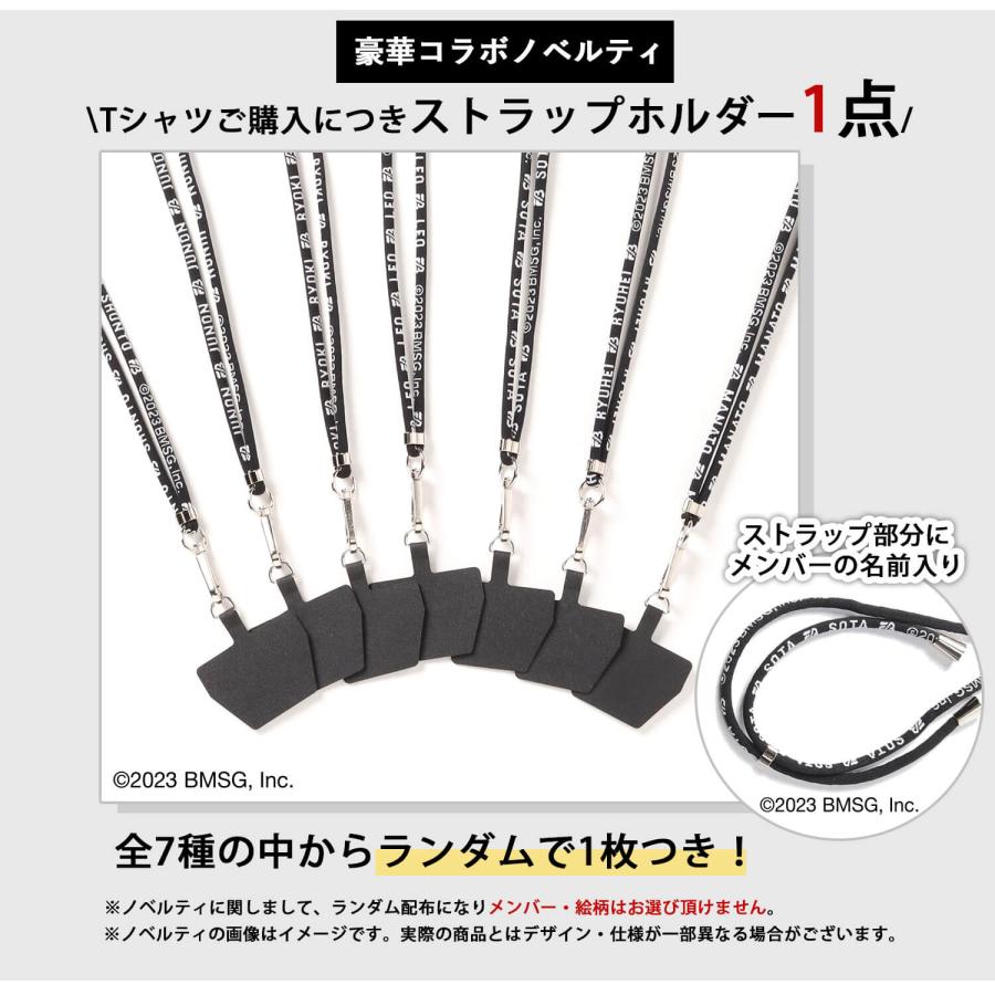 BE:FIRST CF限定Tシャツ Lサイズ FILA 【在庫限りセール】BE:FIRST フィラ グッズ コラボ Tシャツ