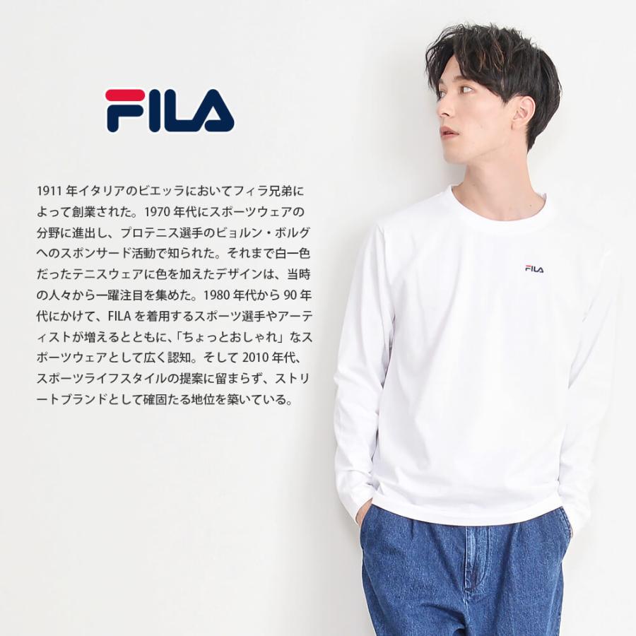 Fila フィラ Tシャツ メンズ 長袖 吸汗速乾 シャツ トップス 男性 スポーツ ブランド おしゃれ アウトドア トレーニング スポーツ Fh7271 Fh7271 Outfit 通販 Yahoo ショッピング