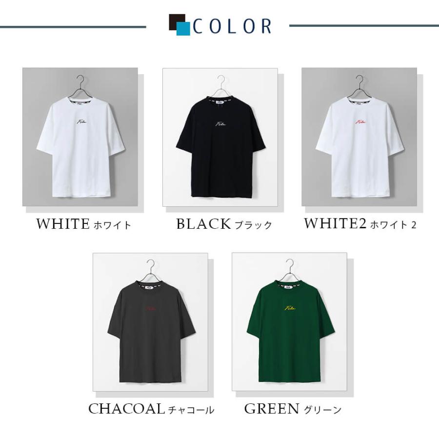 FILA フィラ Tシャツ レディース 半袖 無地 白 綿100% デザイン FILA フィラ Tシャツ レディース 半袖 無地 白 綿100% デザイン