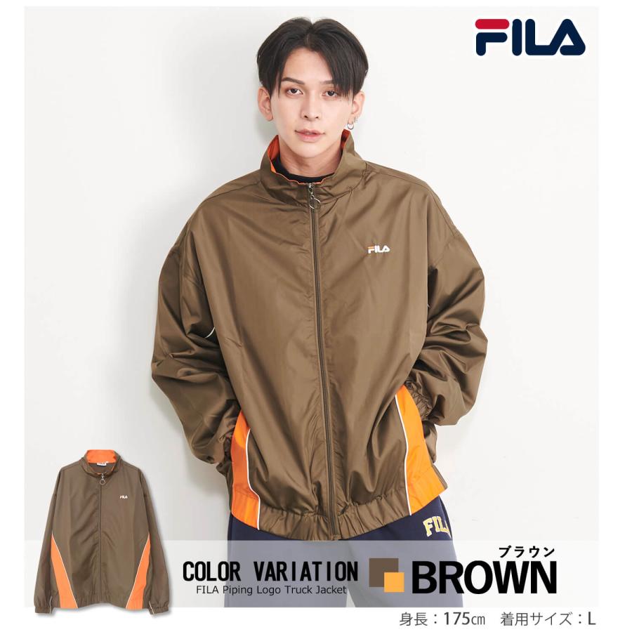 フィラ FILA ジャージ トラックジャケット メンズ レディース ブランド ドライ 速乾 ナイロンジャケット スポーツ 22FW karlas アウター｜outfit-style｜11