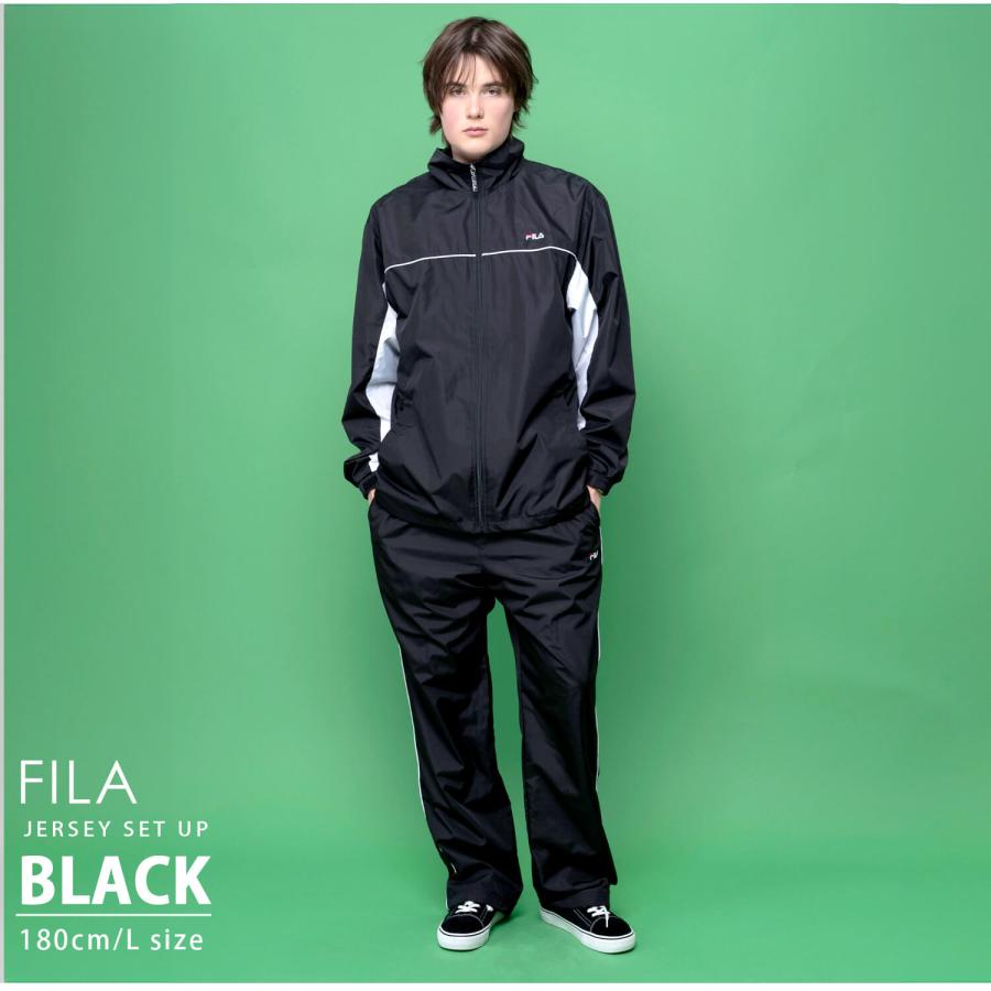 FILA フィラ ジャージ メンズ 上下 セット セットアップ 裏 FILA フィラ ジャージ メンズ 上下 セット セットアップ 裏