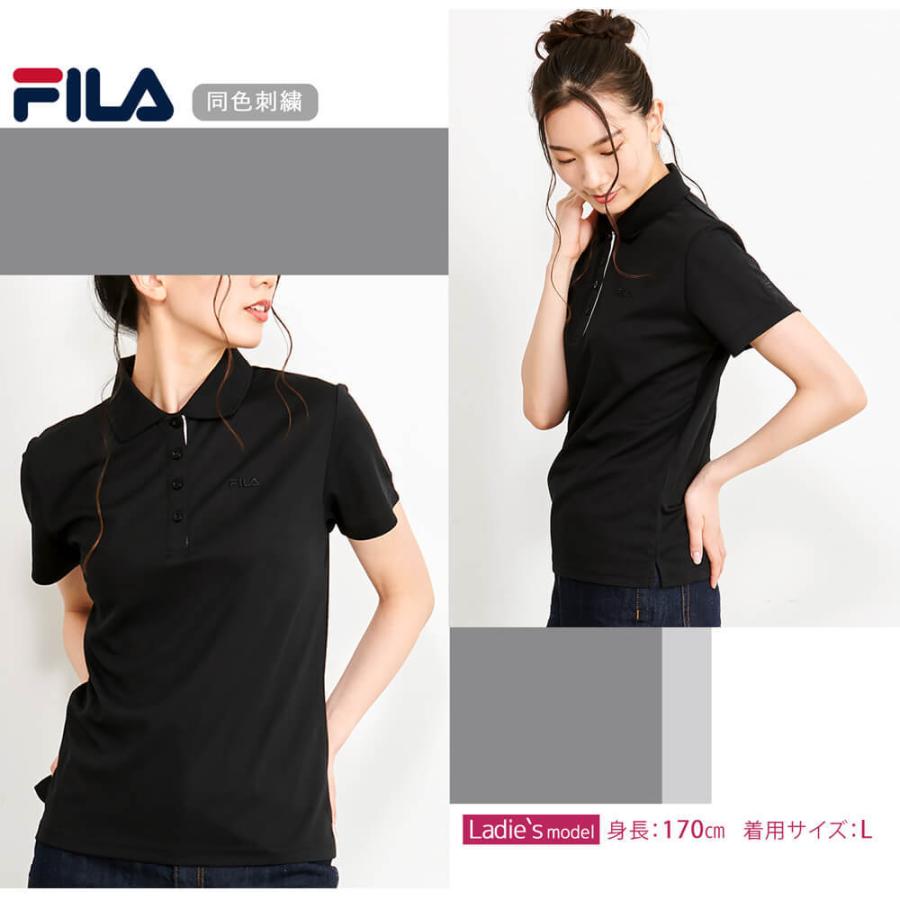 Fila フィラ ポロシャツ レディース 半袖 スポーツウェア ゴルフ テニス Fl1553 Fl1797 Outfit Fl1553 Outfit 通販 Yahoo ショッピング