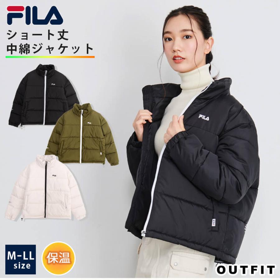 フィラ Fila 中綿ジャケット アウター レディース 中綿コート ショート丈 軽量 軽い 保温 秋 冬 スポーツウェア 別注 Fl1936 Karlas カルラス Outfit 通販 Yahoo ショッピング