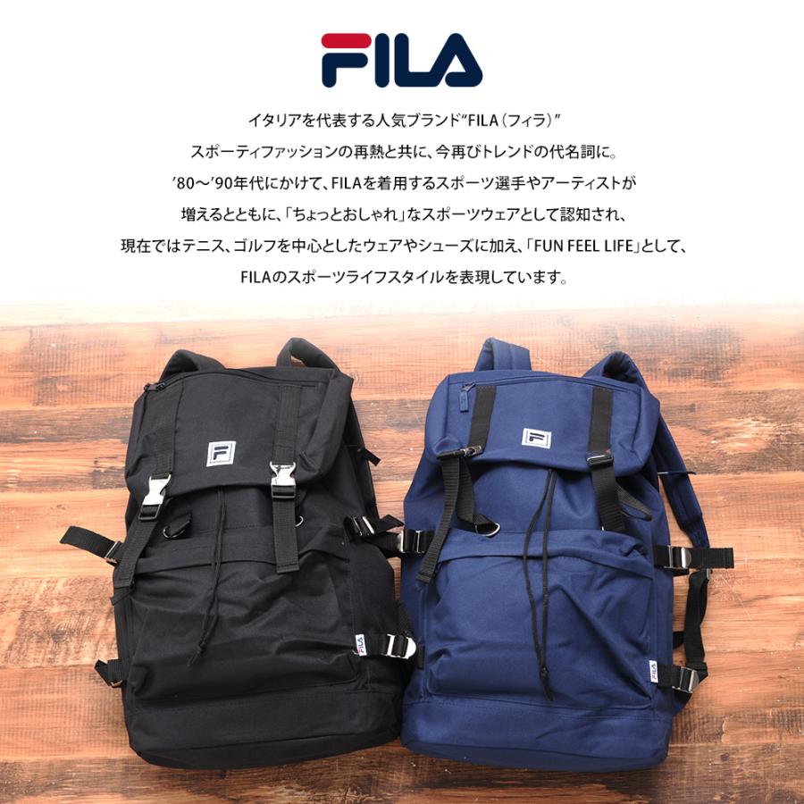 Fila フィラ リュック レディース メンズ リュックサック 大容量 収納 バックパック デカリュック可愛い 旅行バッグ 韓国リュック Fm24 Outfit 通販 Yahoo ショッピング