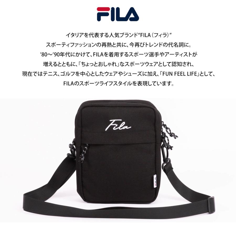 フィラ FILA ショルダーバッグ メンズ レディース サコッシュ 斜め掛け 軽量 ミニショルダー セカンドバッグ スマホショルダー fm2411｜outfit-style｜06