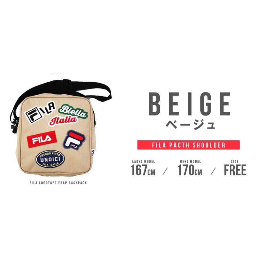 10 クーポン ショルダーバッグ Fila フィラ レディース メンズ ブランド 肩がけ ワッペン Fm2143 Fm2143 Outfit 通販 Yahoo ショッピング