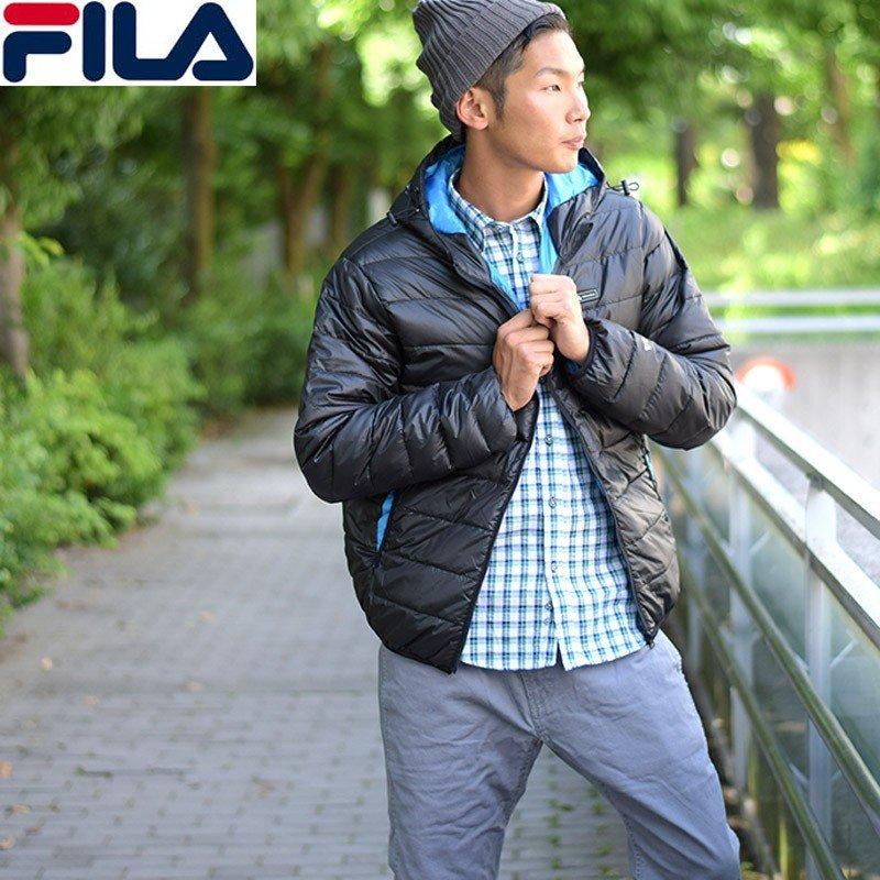 Fila フィラ メンズ 軽量ダウンジャケット ライト ダウン アウター 定番 ブランド 軽量 カジュアル 人気 Fm6851 Fm6851 Outfit 通販 Yahoo ショッピング