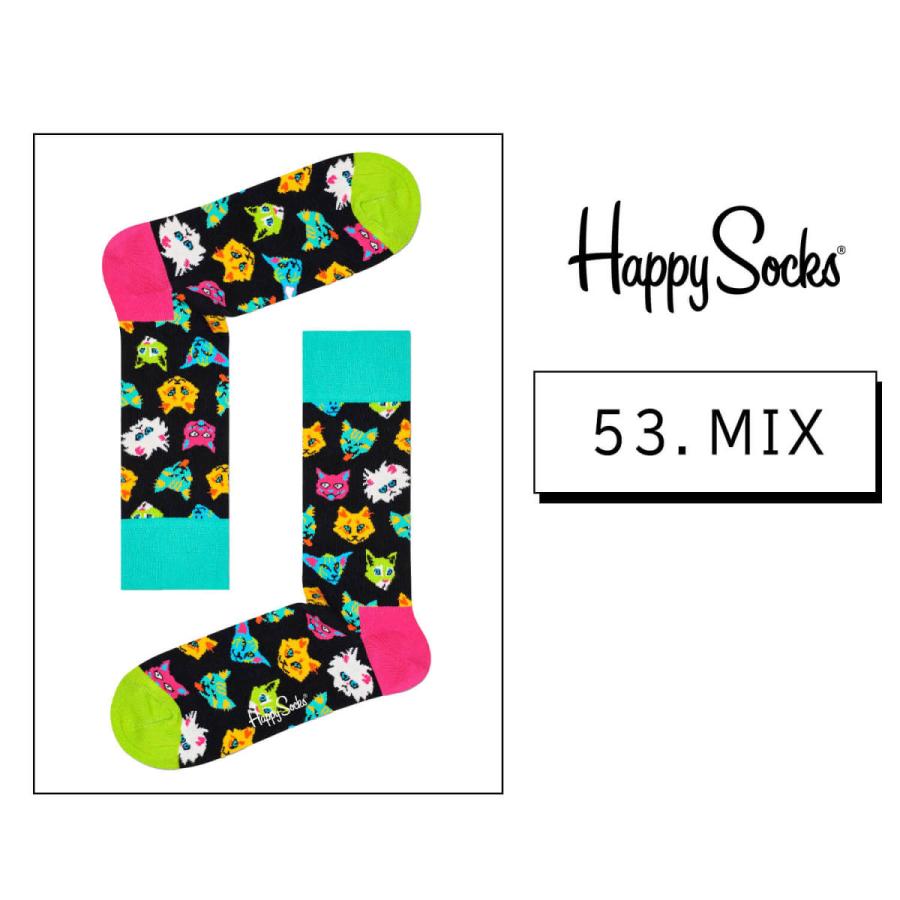 Happy Socks カラフルソックス 10足セット Happy Socks HappySocks ハッピーソックス メンズ 靴下 クルー丈