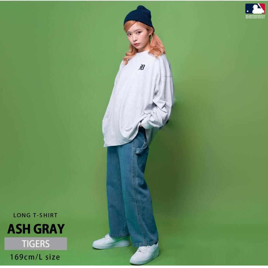 MLB Tシャツ レディース 長袖 ロンT 綿100% ロゴ バックプリント MLB Tシャツ レディース 長袖 ロンT 綿100% ロゴ バックプリント