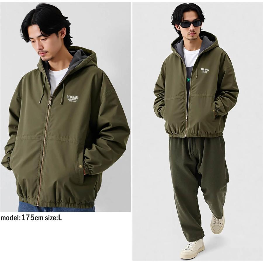 70-80s RED KAP グリーン 中綿入ワークジャケット Lサイズ 米国製 70