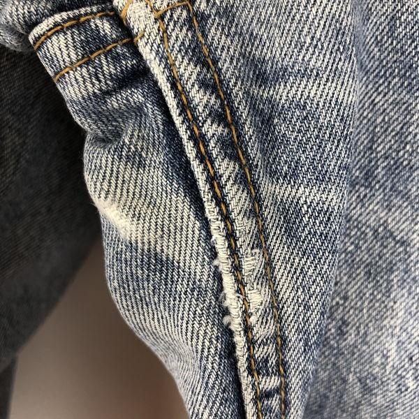 古着 Levi's リーバイス スリムデニムパンツ ブルー系 レディースW26 中古 n014531｜outfit-vintage｜07