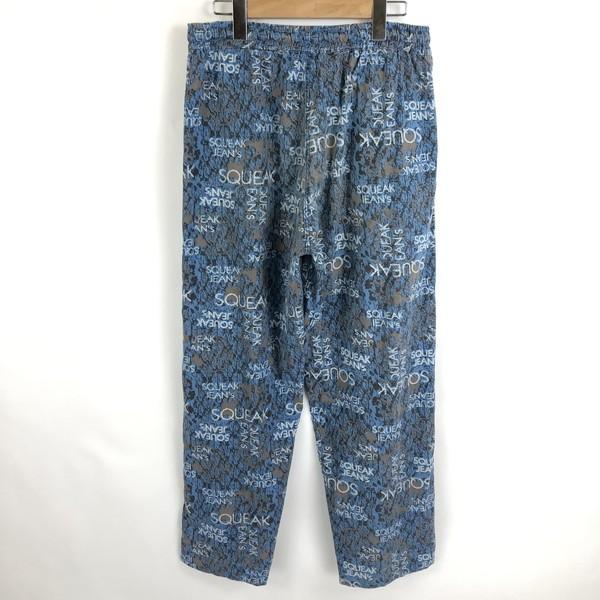 注文後の変更キャンセル返品 イージーパンツ 総柄 デザインパンツ