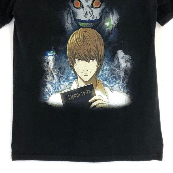 古着 Death Note デスノート アニメtシャツ 少年ジャンプ 夜神月 リューク オフィシャル ブラック系 メンズs 中古 N N 古着lab2号店 通販 Yahoo ショッピング