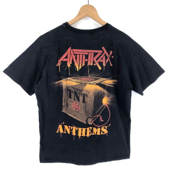古着】 ANTHRAX アンスラックス バンド Tシャツ ANTHEMS 両面プリント