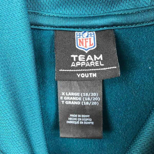 【古着】 NFL team apparel ジャージ パーカー フィラデルフィア イーグルス グリーン系 レディースL 【中古】 n050885｜outfit-vintage｜03