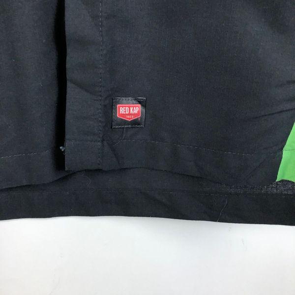 【古着】 REDKAP ワークシャツ 開襟 配色デザイン 半袖 ブラック系 メンズM 【中古】 n052473｜outfit-vintage｜04