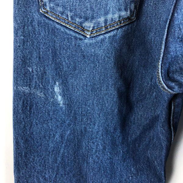 【古着】 Levi's リーバイス 501 デニムパンツ レギュラーストレート ジャパン企画 メキシコ製 ブルー系 メンズW34 【中古】 n052497｜outfit-vintage｜09