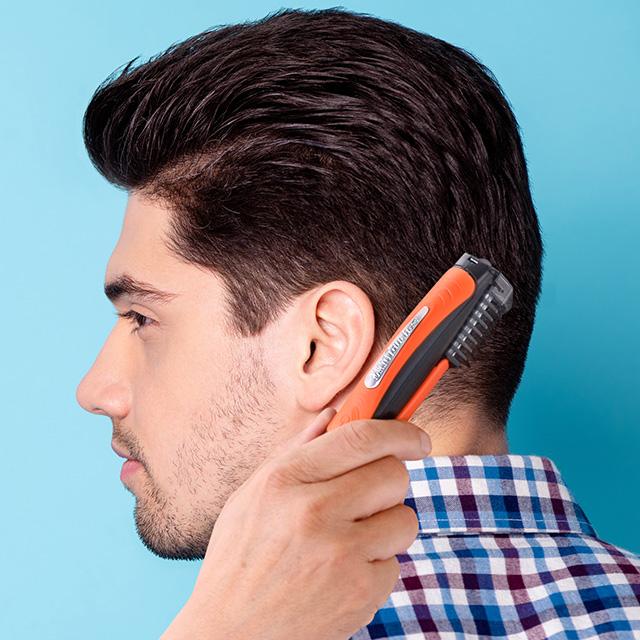 バリカン ヘアトリマー 散髪用 電動バリカン 乾電池式 セルフカット ヒゲ 髭 もみあげ 襟足 鼻毛 眉毛 腕 足 アタッチメント付き ヘア 調髪 ムダ毛処理 アウトレットファニチャー 通販 Yahoo ショッピング