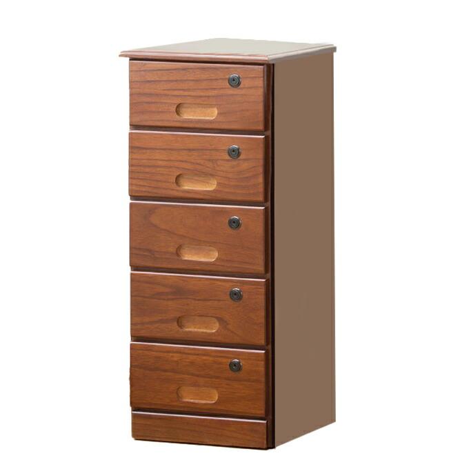 アウトレット全国一律送料無料【桐】☆レトロモダン天然木チェスト4段