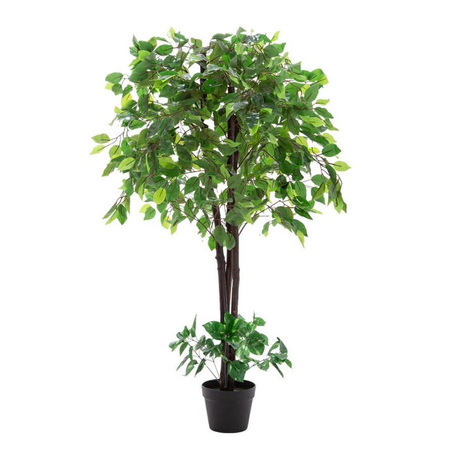 観葉植物 ベンジャミン インテリアグリーン フェイクグリーン 光触媒 人工観葉植物 おしゃれ インテリア オフィス 洗浄 防臭 プレゼント お祝い_2