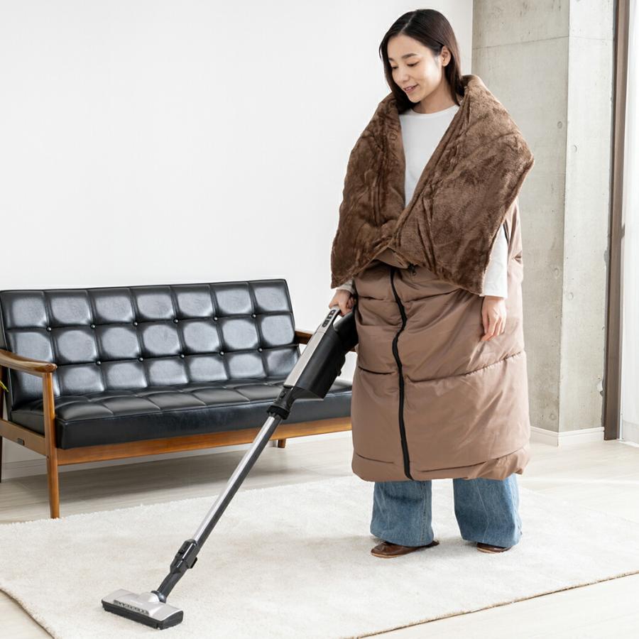 ファミラ 寝袋 掛布団にもなる シュラフ 着る寝袋 着る毛布 あったか