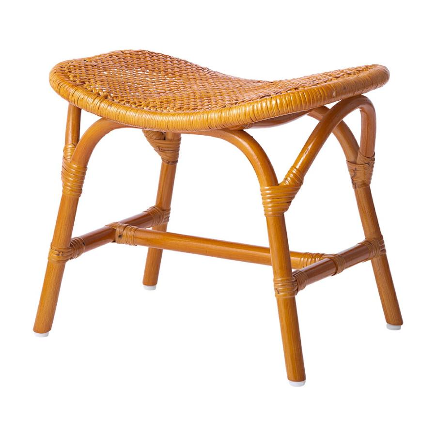 ラタン スツール 天然籐 スクエアスツール 椅子 チェア イス