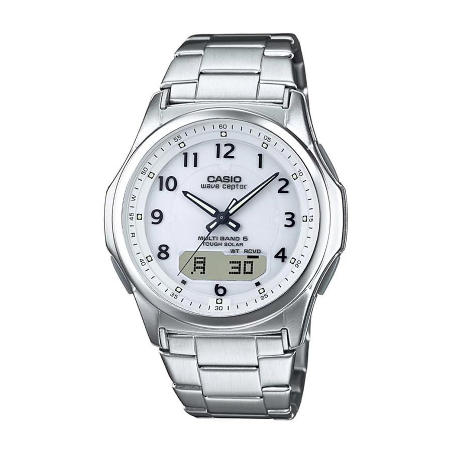 CASIO カシオ 腕時計 メンズ ソーラー 電波時計 メンズ アナログ 日付 曜日表示 秒表示 WVA-M630D-7AJF 送料無料の画像