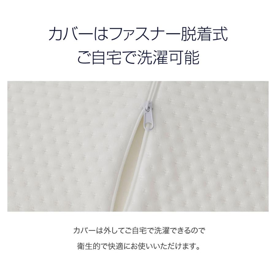 枕 まくら ピロー 低反発枕 低反発まくら 横向き寝 安眠枕 いびき 肩こり 首 頚椎 ストレートネック 寝返り サポート 快眠 SLEEple メディキュアピロー｜outlet-f｜18