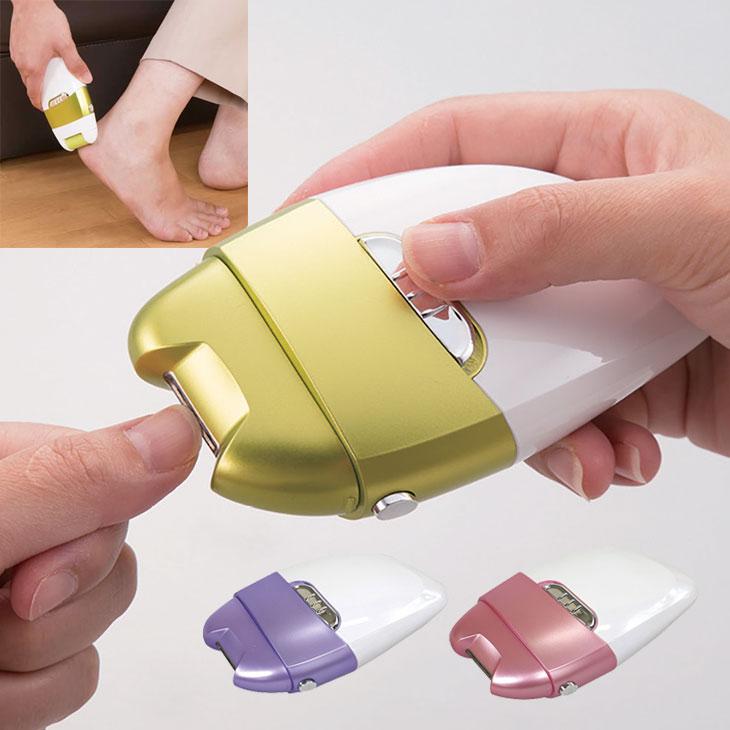 爪や刷り 電動爪削り＆角質ケアローラー Leaf DX 電動 電動爪やすり 電動ヤスリ