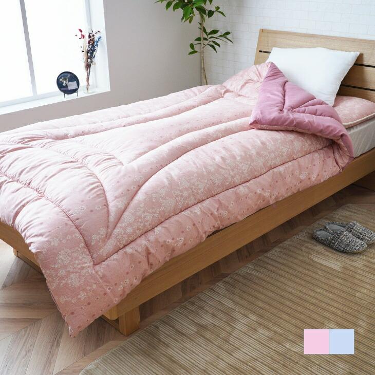 イケヒコ 肌掛布団 肌掛け布団 シングル 日本製 東レ 洗える 乾燥機