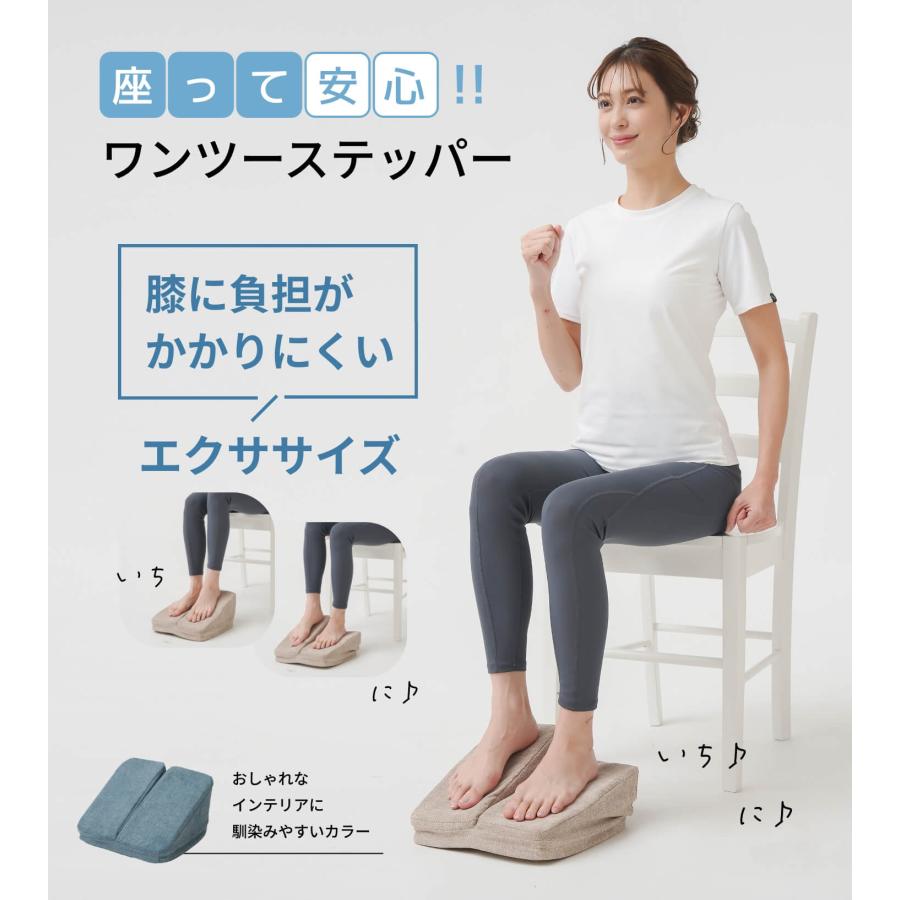 ステッパー 座って安心ワンツーステッパー トレーニング ながら