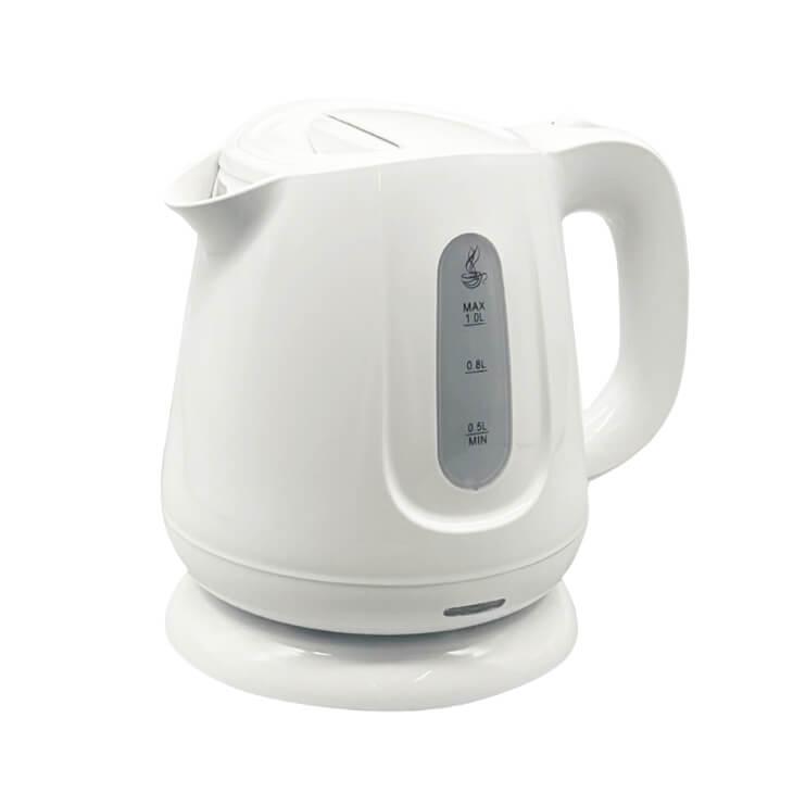 HIRO 電気ケトル 1L 空焚き防止 オートオフ機能 コードレス 軽量