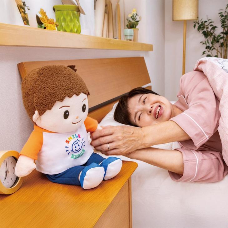 音声認識 人形 スマイルけんちゃん おしゃべり 話す 会話 知育 玩具