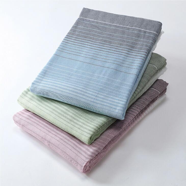 今治タオル（imabari towel） 5重 ガーゼケット シングル 2色組 肌掛け