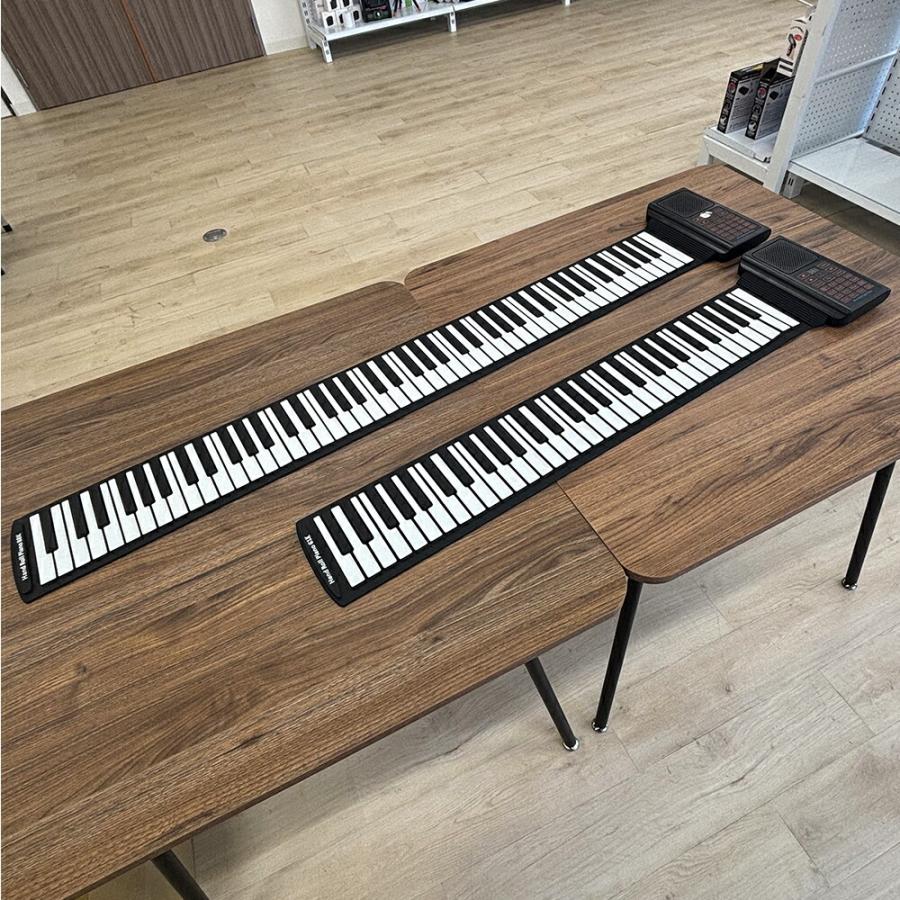電子ピアノ 61鍵盤 ロールアップ ピアノ 持ち運び 折りたたみ