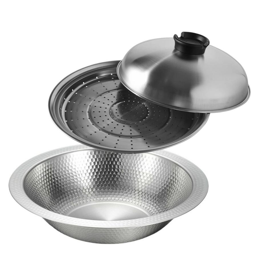 和平フレイズ 【ご予約-10月下旬入荷予定】よせしゃぶ鍋 30cm 蒸し器