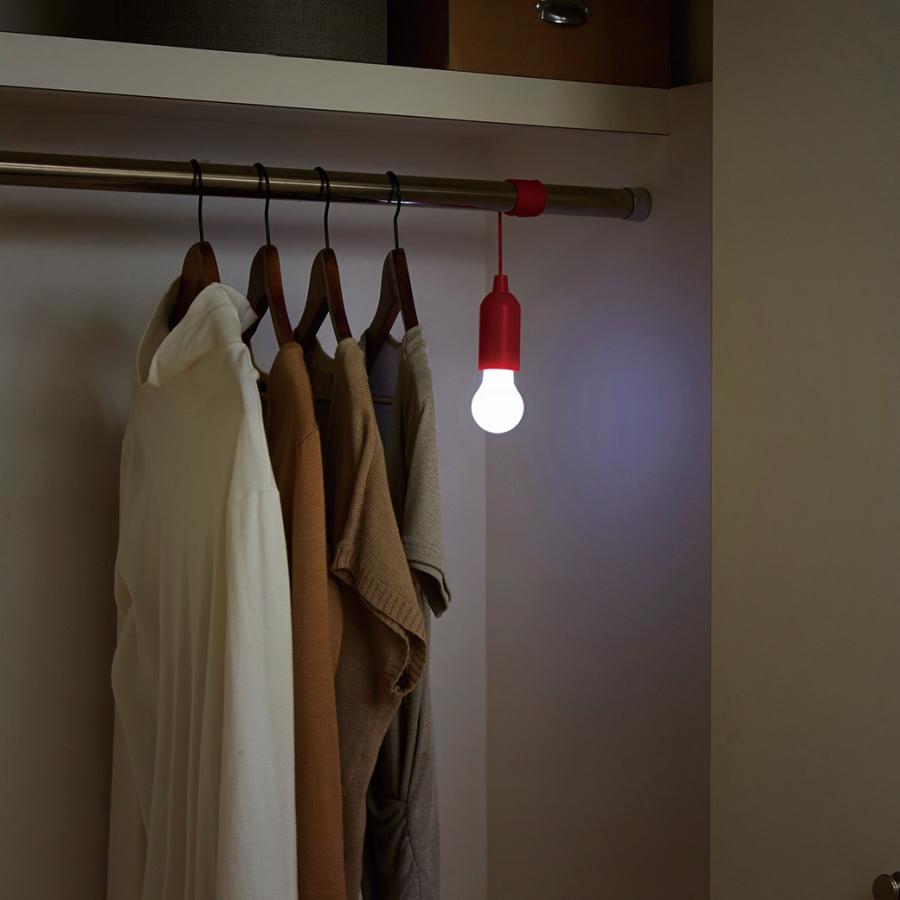 どこでも吊せるLEDライト 4個組 吊り下げ LEDライト 照明 コンセント 