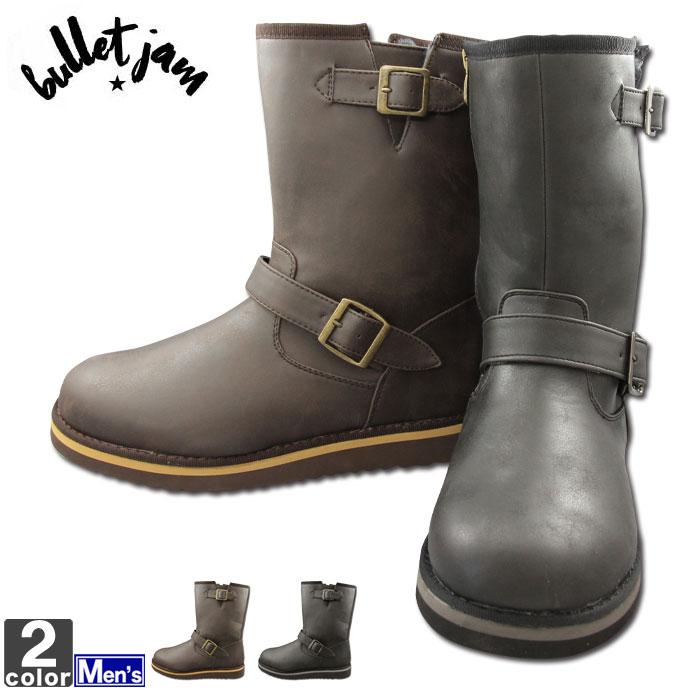 ブーツ バレットジャム Bulletjam メンズ Bj 004 007 エンジニア ムートンブーツ 01 サイドファスナー Bj 004 007 スポーツショップ グラスホッパー 通販 Yahoo ショッピング
