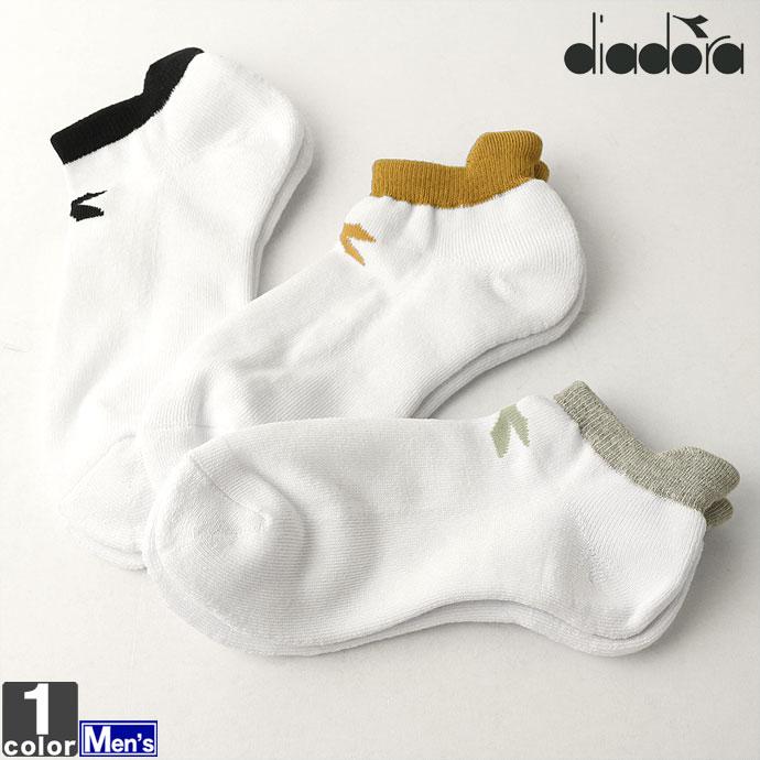 靴下 ディアドラ Diadora メンズ Dts9786 ベリーショートソックス 3足セット 12 スポーツソックス Dts9786 スポーツショップ グラスホッパー 通販 Yahoo ショッピング